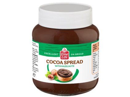 Fine Life Lískooříškový kakaový krém 350 g