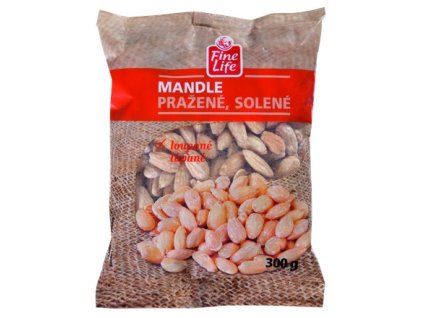 Fine Life Mandle pražené solené 300 g