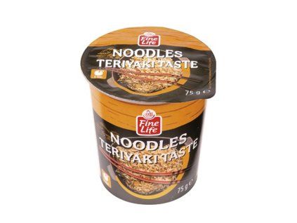 Fine Life Nudle s příchutí teriyaki 75 g