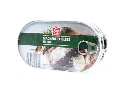 Fine Life Makrela v rostlinném oleji 170 g