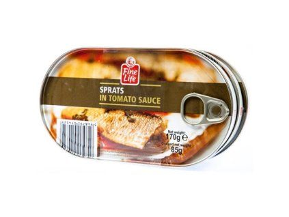 Fine Life Šproty neuzené v rajčatové omáčce 170 g
