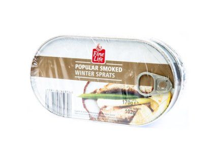 Fine Life Šproty uzené v oleji 170 g