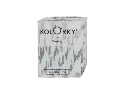 KOLORKY DAY - peří XL (17ks/fol)