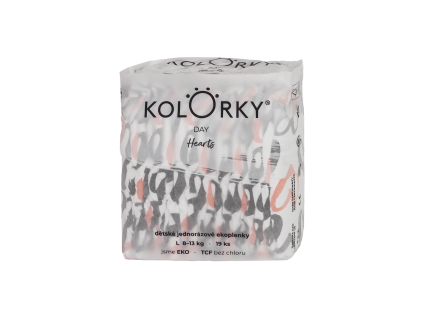 KOLORKY DAY - srdce L (19ks/fol)