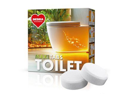 MAXI TABS TOILET | EKO samočisticí tablety do WC, odtoku & odpadu | 2 ks