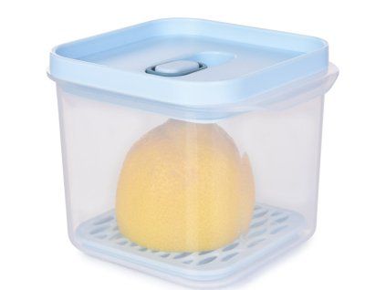 HERMETIC FRESH | dóza na potraviny s odkapávací mřížkou a silikonovým těsněním | 580 ml