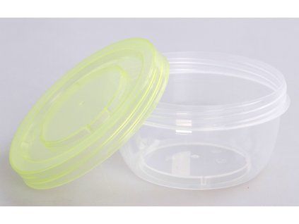 GREEN BOX | sada 4 šroubovacích dóz | Na potraviny, objem 180 ml