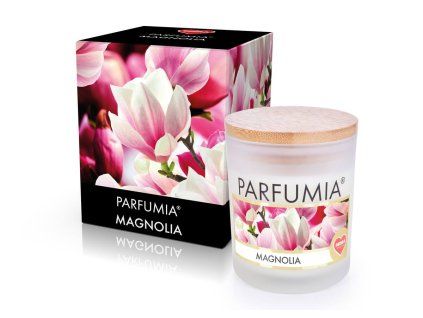 MAGNOLIA WOOD | sójová vonná svíčka | PARFUMIA® | 250 ml