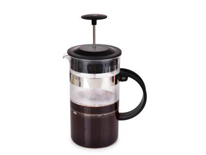 BARISTA | 1 L FRENCH PRESS konvice na kávu a čaj z borosilikátového skla | černá