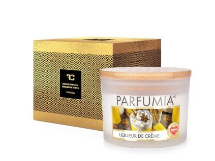 LIQUEUR DE CRÈME | sójová svíčka | 2 knoty | PARFUMIA® | 400 ml