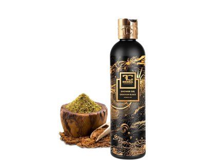 OBSIDIAN BLACK | exkluzivní šetrný sprchový gel s glycerinem & Aloe vera | 320 ml | FC DEDRA exclusive