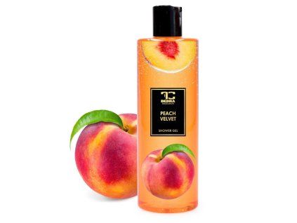 PEACH VELVET | šetrný sprchový gel s glycerinem | 420 ml | FRUITY EDITION
