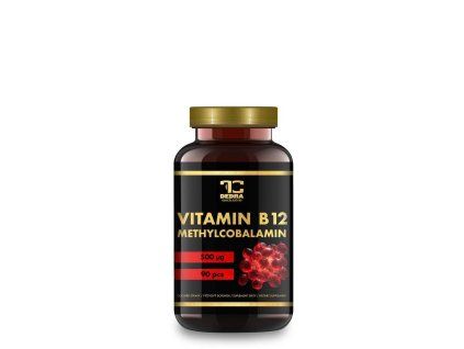 VITAMIN B12 - METHYLCOBALAMIN 500 μg | 24,3 g | pro energii, krvetvorbu, cévy a nervy