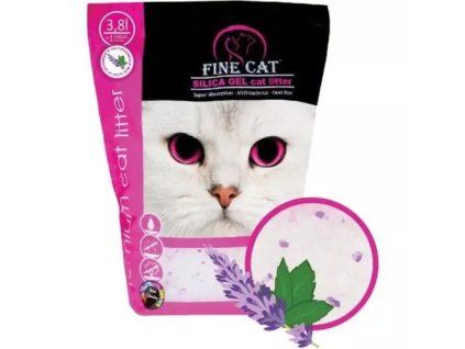 Fine Cat silicagel 3,8l levandule 1700g