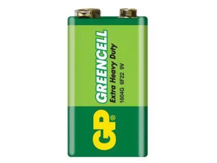 GP baterie greencell 9v 1ks
