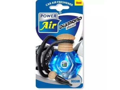 Power Air Diamond Dust osvěžovač do auta 9ml Blue Ocean