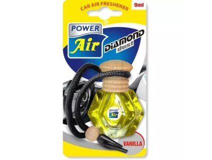 Power Air Diamond Dust osvěžovač do auta 9ml Vanilla