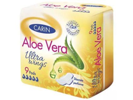 Carin Ultra Wings vložky 9ks Aloe Vera