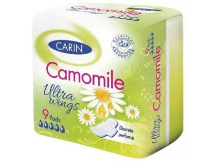 Carin ultra wings vložky camomile 9ks