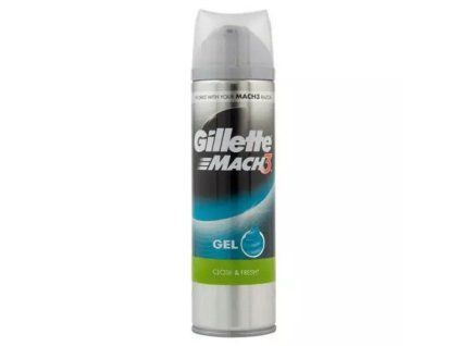 Gillette mach 3 Gel na holení Close&Fresh 200ml