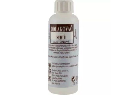 Chopa odlakovač na nehty s acetonem 100ml