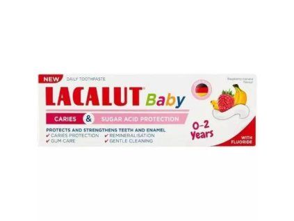 Lacalut zubní pasta 55ml Baby 0-2Y