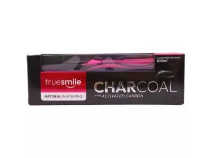 Truesmile zubní pasta 100ml Charcoal Active Carbon + kartáček