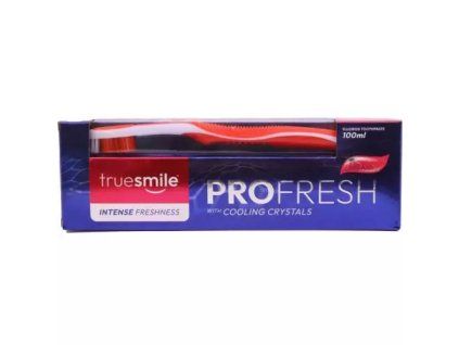 Truesmile zubní pasta 100ml Intense Fresh Cooling Crystal + kartáček
