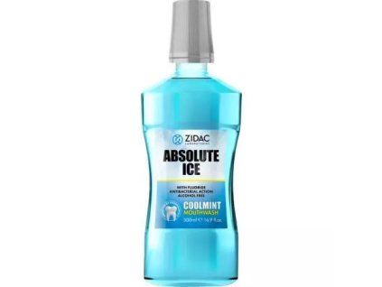 Zidac Absolute Ice ústní voda 500ml Coolmint