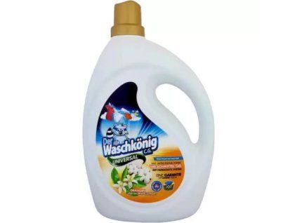 Der Waschkönig prací gel 3L 100PD Universal Orangen Und Baumwollextrakt