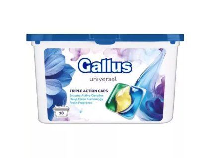 Gallus prací kapsle 18ks 3v1 Universal