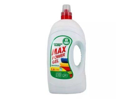 Max power Prací gel 5,6L Univerzální