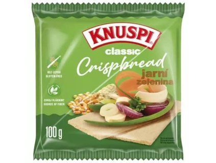 Knuspi crispbread jarní zelenina 100g