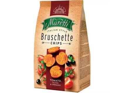 Maretti bruschetta s rajčaty, olivami a oregánem 140g