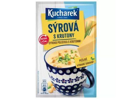 Kucharek instantní polévka sýrová s krutony 21g