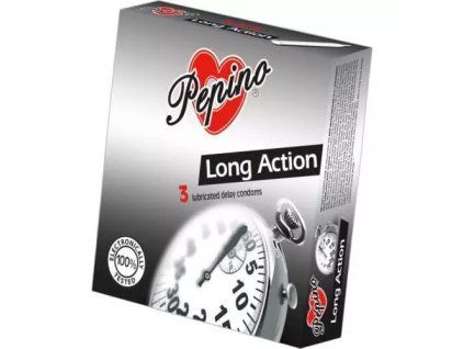 Pepino kondomy 3ks Long Action