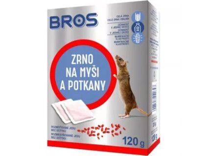 Bros zrno na myši+potkany 6x20g