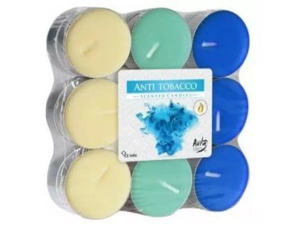 Bispol čajové svíčky anti tobacco p15-69 18ks