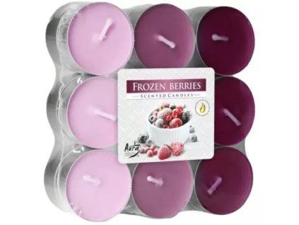 Bispol čajové svíčky frozen berries p15-314 18ks