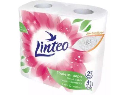 Linteo toaletní papír 4ks 2V 17m bílý