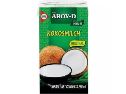 Aroy-D kokosové mléko 100% 250ml (NUOC COT DUA)