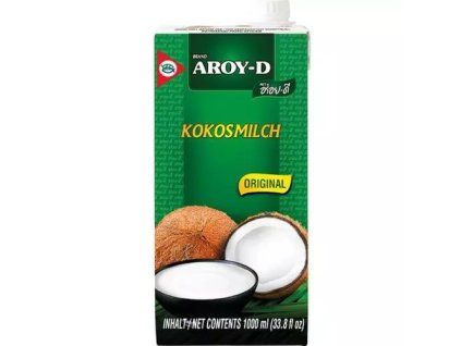 Aroy-D kokosové mléko na vaření 1000ML (NUOC COT DUA)