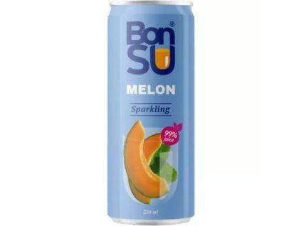 BonSU perlivý nápoj s příchutí meloun 330ML (NUOC DUA VANG)