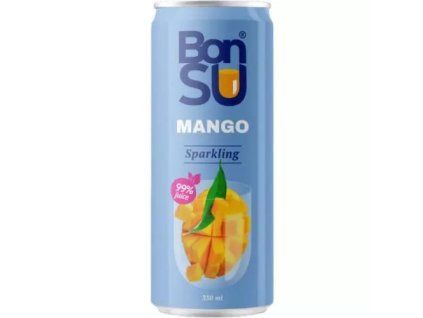 BonSU perlivý nápoj s příchutí manga 330ML (NUOC XOAI)