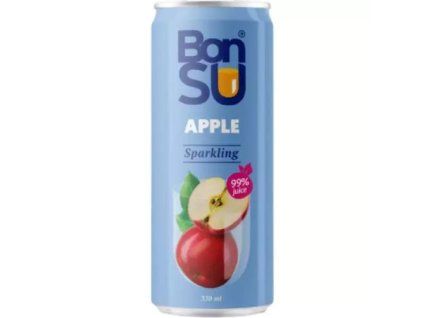BONSU perlivý nápoj z jablečné šťávy 330ML