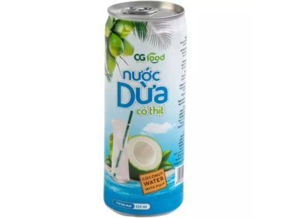 CG Food kokosová nápoj s dužinou 325ML (Nuoc Dua)