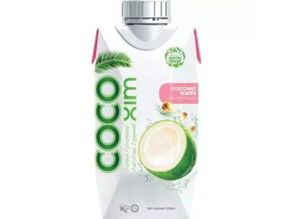 COCOXIM kokosová voda lotosový květ 0,33L