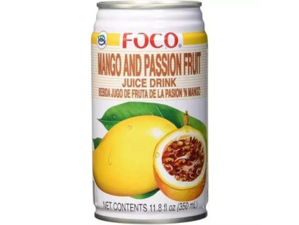 FOCO nápoj s příchutí mango a passion nectar 350ML