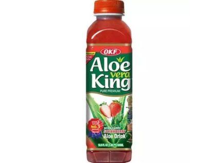 OKF aloe vera king jahoda 0,5L