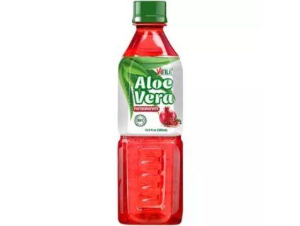 Vinut aloe vera 0,5L granátové jablko